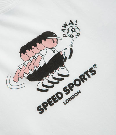 Pawa Speed Sports Footie Boy T-Shirt in White