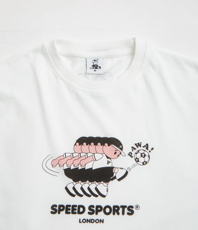 Pawa Speed Sports Footie Boy T-Shirt in White
