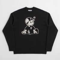 Pawa Speed Sports OG Boy Knit Sweatshirt in Black thumbnail