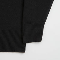 Pawa Speed Sports OG Boy Knit Sweatshirt in Black thumbnail