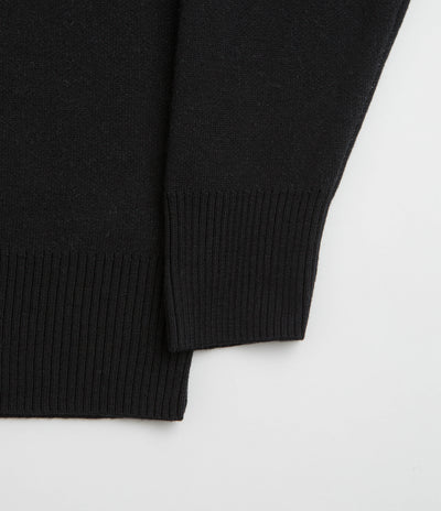 Pawa Speed Sports OG Boy Knit Sweatshirt in Black