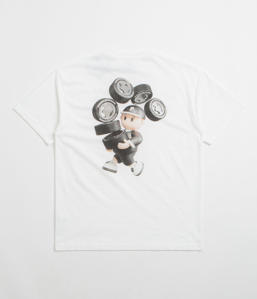 Pawa Speed Sports Pawa Autos T-Shirt in White