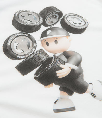 Pawa Speed Sports Pawa Autos T-Shirt in White