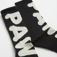Pawa Speed Sports Speed Socks in Black thumbnail