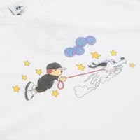 Pawa Speed Sports Walkies T-Shirt in White thumbnail