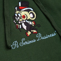 Playdude Classy Embroidered Hoodie - Forest thumbnail