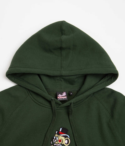 Playdude Classy Embroidered Hoodie - Forest