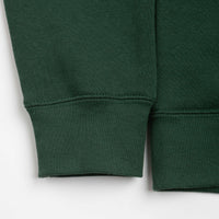 Playdude Construction Crewneck Sweatshirt - Bottle Green thumbnail