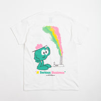 Playdude Factory T-Shirt in White thumbnail