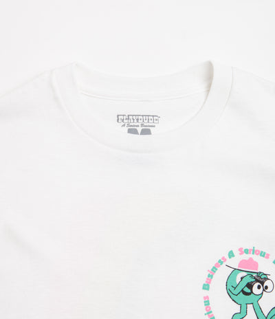 Playdude Factory T-Shirt in White