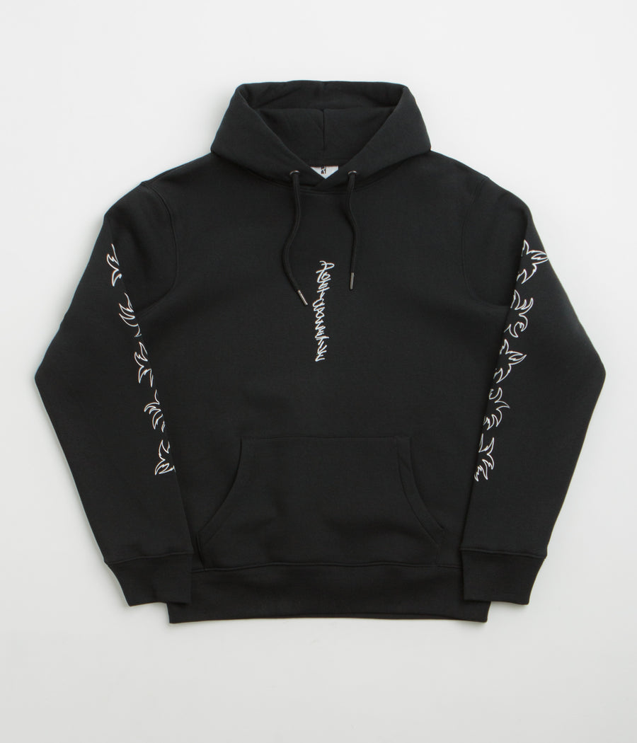 Poetic Collective Arm Outlines Hoodie in Black
