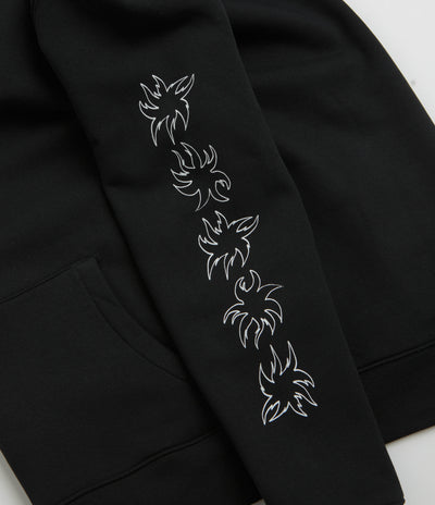 Poetic Collective Arm Outlines Hoodie in Black