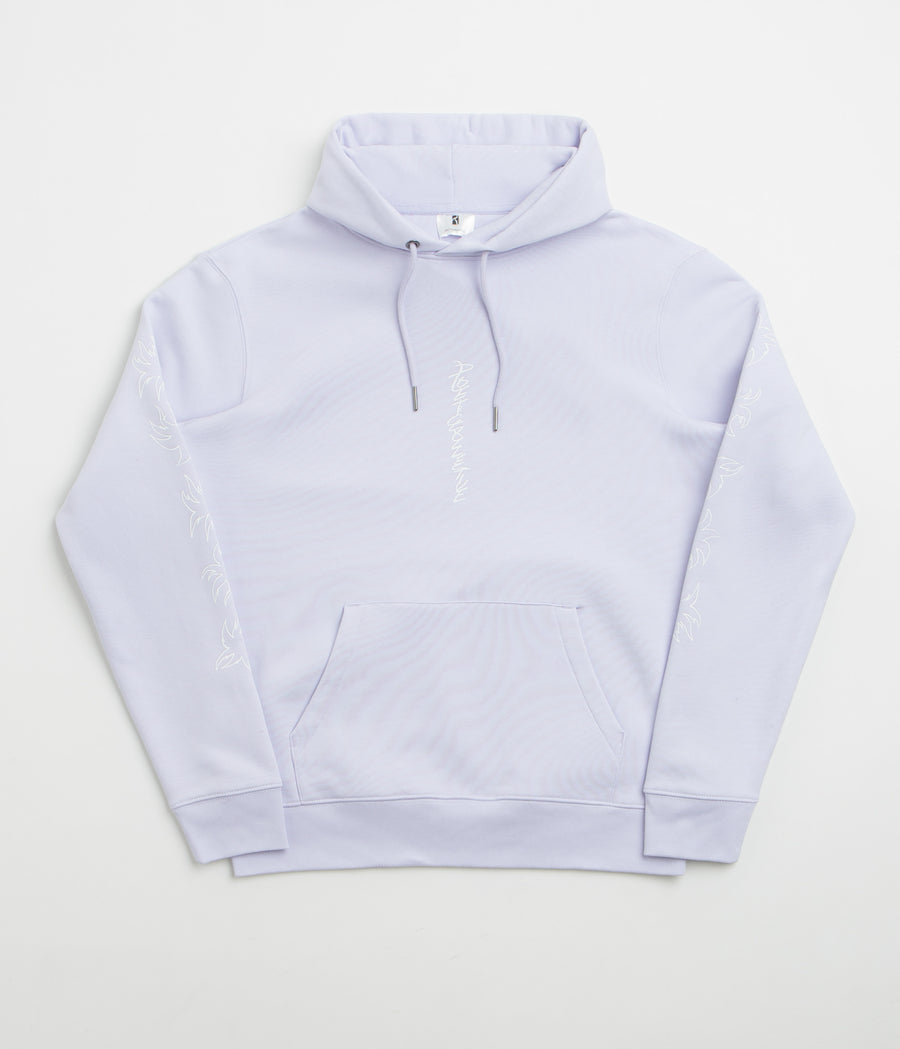 Poetic Collective Arm Outlines Hoodie in Purple