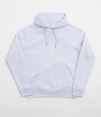 Poetic Collective Arm Outlines Hoodie in Purple