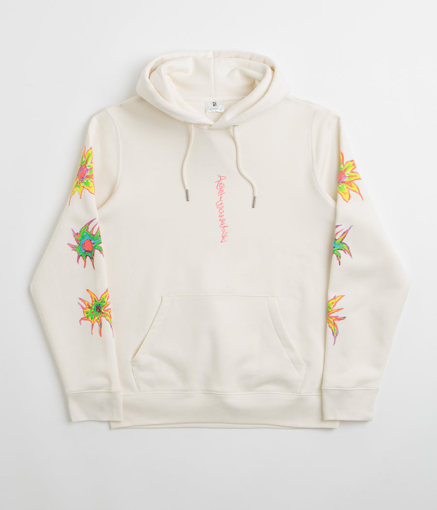 Poetic Collective Arm Tribal Hoodie in Ivory