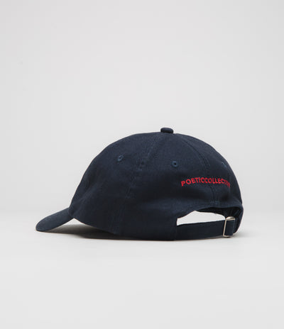 Poetic Collective Art Cap in Navy and Red