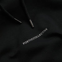 Poetic Collective Box Hoodie - Black thumbnail