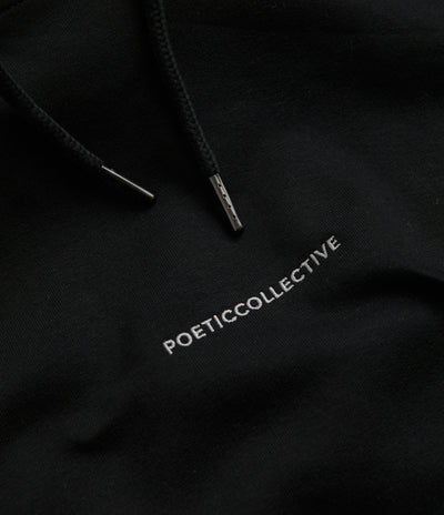 Poetic Collective Box Hoodie - Black
