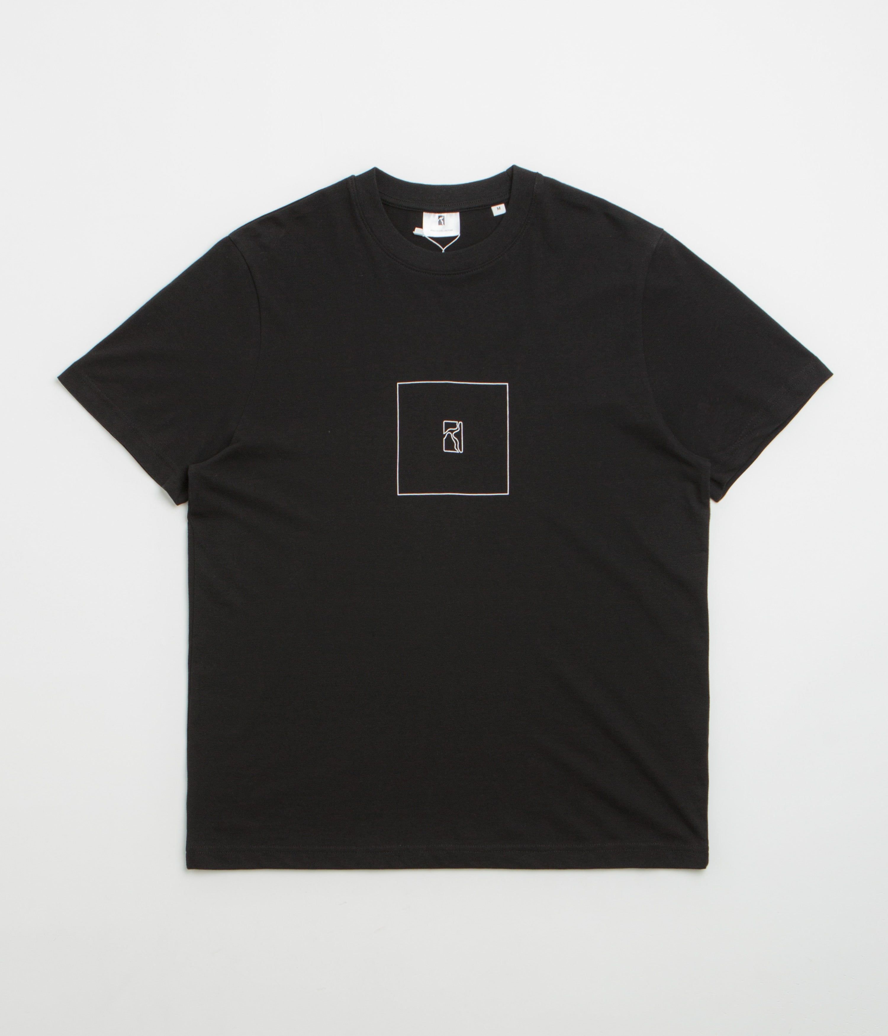 Poetic Collective Box Outline T-Shirt in Black