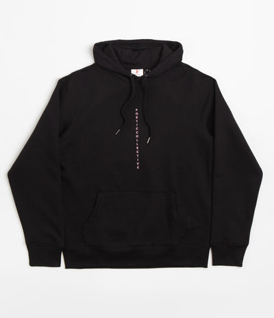 Poetic Collective Brush Stroke Hoodie - Black