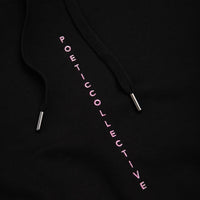 Poetic Collective Brush Stroke Hoodie - Black thumbnail