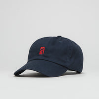 Poetic Collective Classic Cap in Navy and Red thumbnail