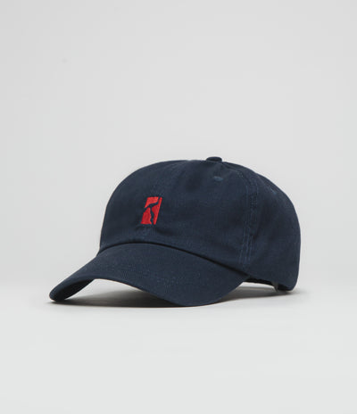 Poetic Collective Classic Cap in Navy and Red