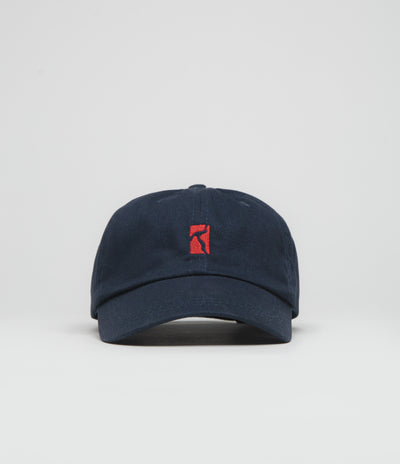 Poetic Collective Classic Cap in Navy and Red
