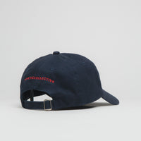 Poetic Collective Classic Cap in Navy and Red thumbnail