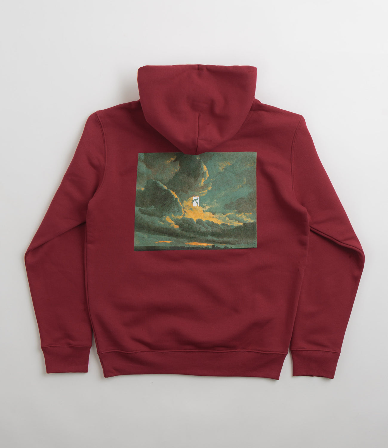 Poetic Collective Cloud Hoodie Burgundy Flatspot