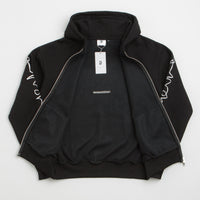 Poetic Collective Crayon Arm Zip Hoodie in Black thumbnail