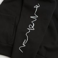 Poetic Collective Crayon Arm Zip Hoodie in Black thumbnail
