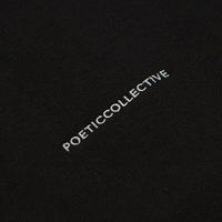 Poetic Collective Crayon Arm Zip Hoodie in Black thumbnail