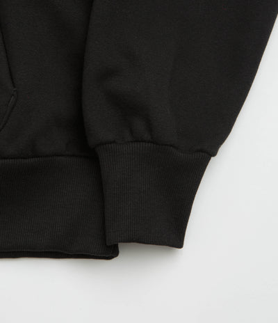 Poetic Collective Crayon Arm Zip Hoodie in Black