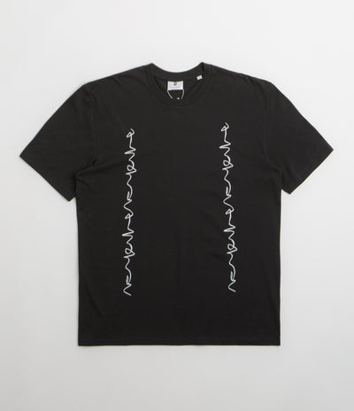 Poetic Collective Crayon Chain T-Shirt - Black