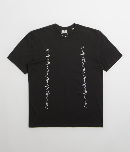 Poetic Collective Crayon Chain T-Shirt - Black