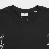 Poetic Collective Crayon Chain T-Shirt - Black thumbnail