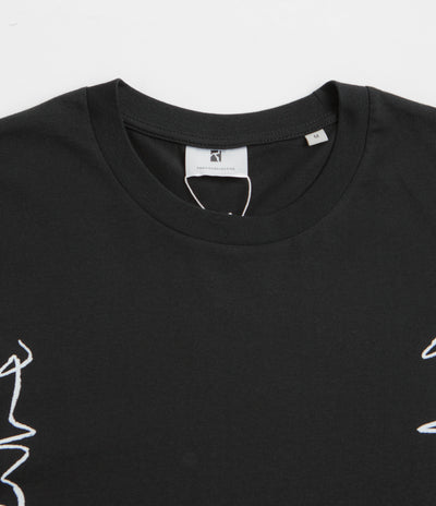 Poetic Collective Crayon Chain T-Shirt - Black