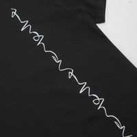Poetic Collective Crayon Chain T-Shirt - Black thumbnail