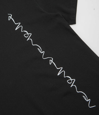 Poetic Collective Crayon Chain T-Shirt - Black