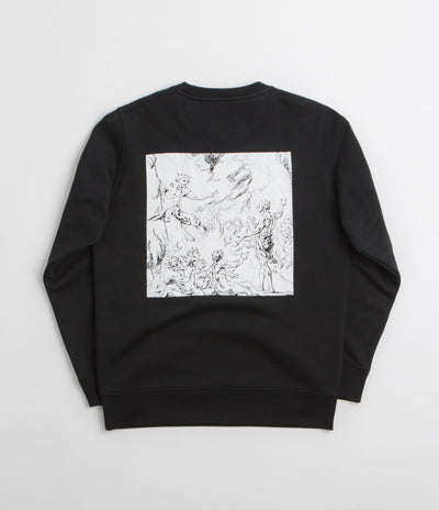 Poetic Collective Demon Crewneck Sweatshirt - Black