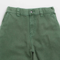 Poetic Collective Denim Sculptor Pants in Green Acid Wash and Green thumbnail