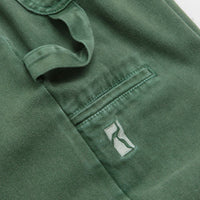 Poetic Collective Denim Sculptor Pants in Green Acid Wash and Green thumbnail