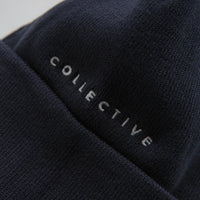 Poetic Collective Double Beanie - Navy thumbnail