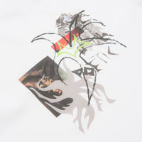 Poetic Collective Eagle Collage T-Shirt in White thumbnail