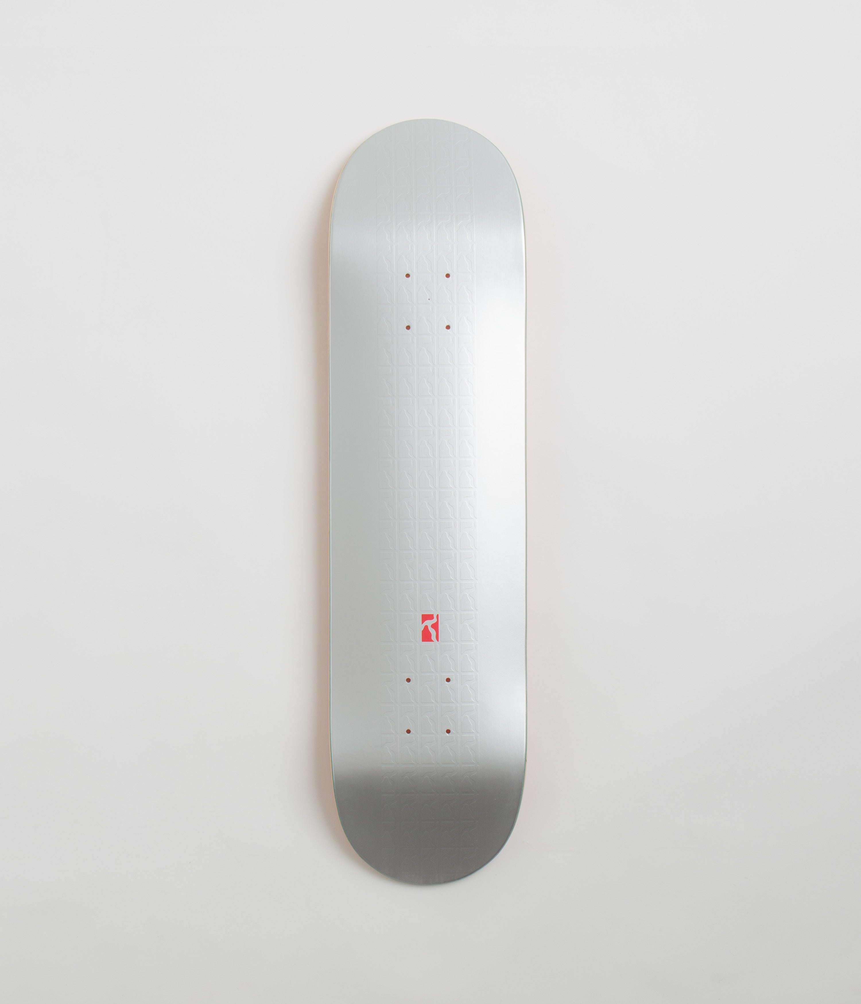 Poetic Collective Embossed Red Logo High Concave Deck in Multi