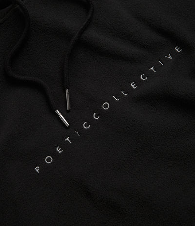 Poetic Collective Fleece Hoodie - Black