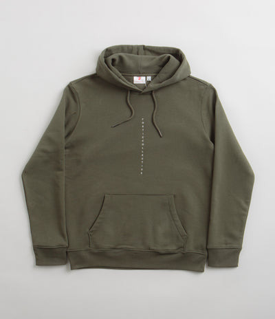Poetic Collective Flower Hoodie in Khaki