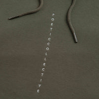 Poetic Collective Flower Hoodie in Khaki thumbnail