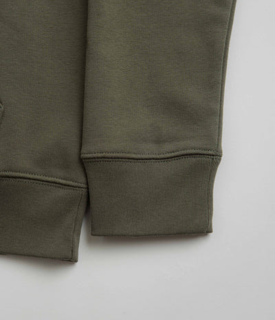 Poetic Collective Flower Hoodie in Khaki